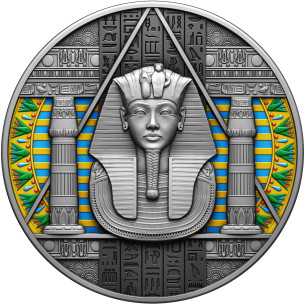 ALT-ÄGYPTEN 7 Grundlegende Antike Zivilisationen 2 Oz Silbermünze 2000 Francs Kamerun 2024 - Coins & More - Kamerun