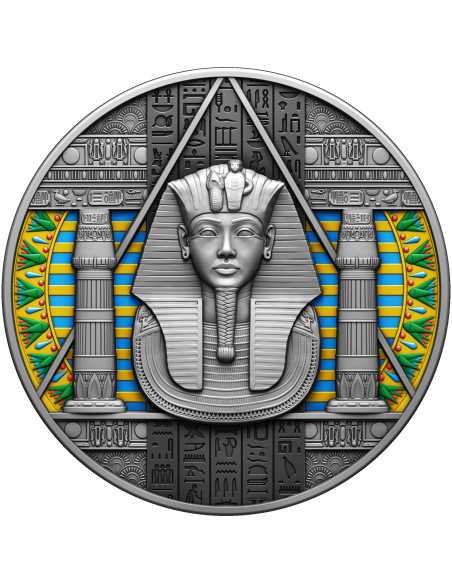 ANCIENT EGYPT 7 Groundbreaking Ancient Civilizations 2 Oz Silver Coin 2000 Francs Cameroon 2024 - Coins & More - Cameroon