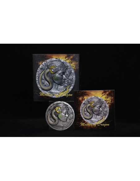 MADRE DEL DRAGONE Moneta d'argento da 2 Oz 2000 Franchi Camerun 2025 - Coins & More - Camerun
