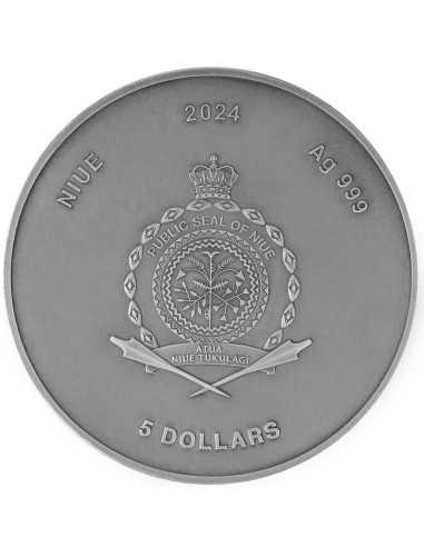 HARRY POTTER ET LA CHAMBRE DES SECRETS Pièce de 2 Oz en Argent 5$ Niue 2024 - Coins & More - Niue