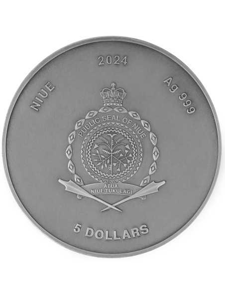 HARRY POTTER ET LA CHAMBRE DES SECRETS Pièce de 2 Oz en Argent 5$ Niue 2024 - Coins & More - Niue