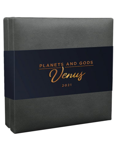 VENUS Planets and Gods 3 Oz Silver Coin 3000 Francs Cameroon 2021 - Coins & More - Camerún