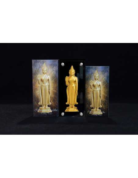 MONDAY BUDDHA MAKING PEACE 7 Days Buddha Series 1 Oz Silver Coin 5000 Francs Chad 2024 - Coins & More - Tchad