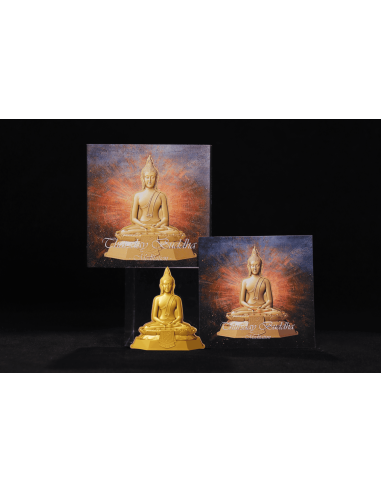JEUDI BUDDHA MEDITATION 7 jours Série Bouddha 1 Oz Pièce en argent 5000 Francs Tchad 2024 - Coins & More - Tchad