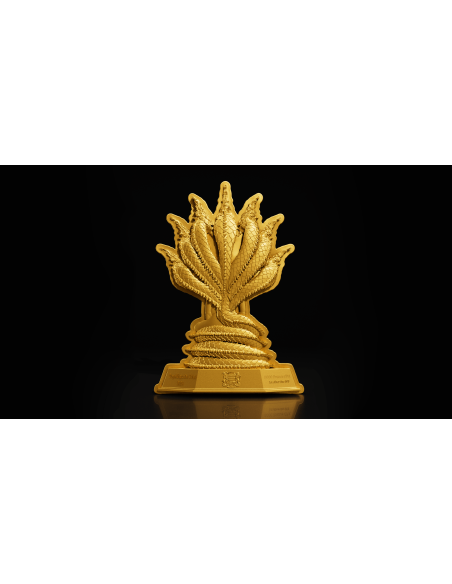 SATURDAY BUDDHA PROTECTION 7 Tage Buddha Serie 1 Oz Silbermünze 5000 Francs Chad 2024 - Coins & More - Tschad