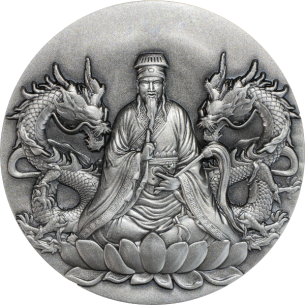 GRAND MASTER LEE CHUN FENG Moneta d'argento da 1 Oz 1000 Franchi Camerun 2025 - Coins & More - Camerun