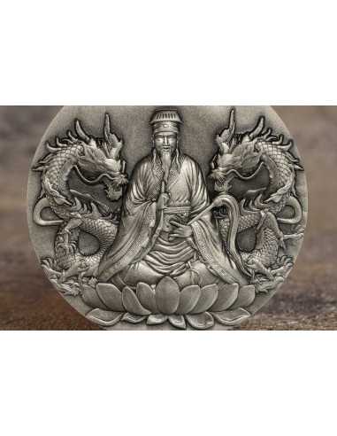 GRAND MASTER LEE CHUN FENG Moneta d'argento da 1 Oz 1000 Franchi Camerun 2025 - Coins & More - Camerun