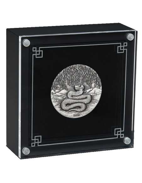 ANNO DEL SERPENTE Moneta d'argento da 2 Oz 2$ Australia 2025 - Coins & More - Australia