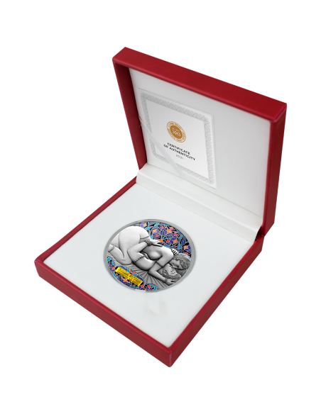KAMA SUTRA III Moments of Love 3 Oz Silver Coin 3000 Francs Cameroon 2021 - Coins & More - Cameroun
