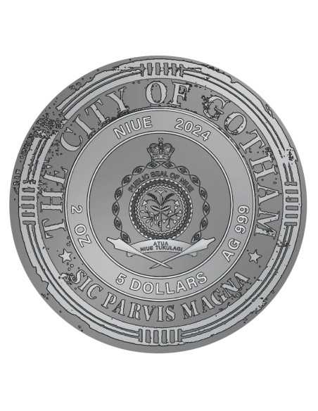 BATMAN 2 Oz Silver Coin 5$ Niue 2025 - Coins & More - Niue