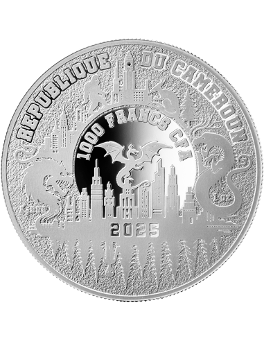EVIL CLOWN Urban Legends 1 Oz Silbermünze 1000 Francs Kamerun 2025 - Coins & More - Kamerun