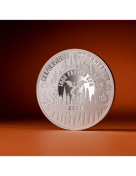 EVIL CLOWN Leggende Urbane Moneta d'Argento da 1 Oz 1000 Franchi Camerun 2025 - Coins & More - Camerun