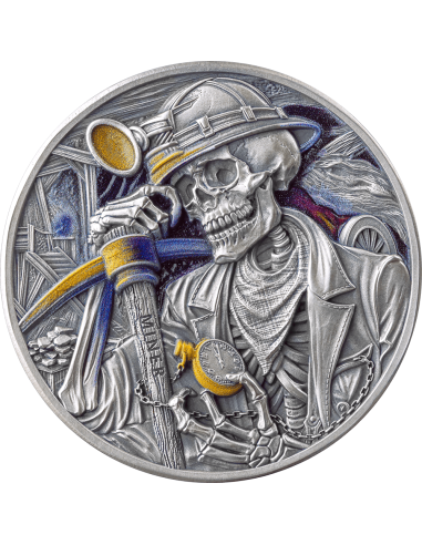 Moneta d'argento da 1 Oz 5 Cedis Ghana 2025 - Coins & More - Ghana