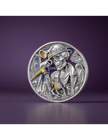 Moneta d'argento da 1 Oz 5 Cedis Ghana 2025 - Coins & More - Ghana