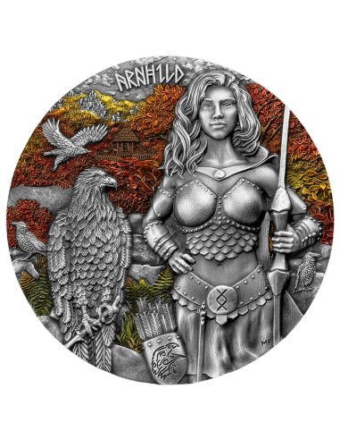 ARNHILD Walküren 2 Oz Silbermünze 10 Mark Germania 2025 - Coins & More - Europa