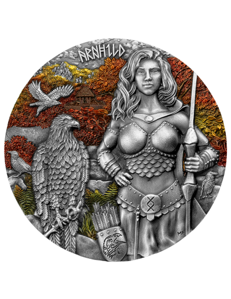 ARNHILD Walküren 2 Oz Silbermünze 10 Mark Germania 2025 - Coins & More - Europa