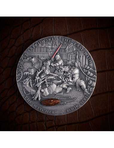 THE LAST WISH The Witcher 200G Silver Coin 15$ Niue 2025 - Coins & More - Niue