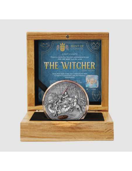 THE LAST WISH The Witcher 200G Silver Coin 15$ Niue 2025 - Coins & More - Niue