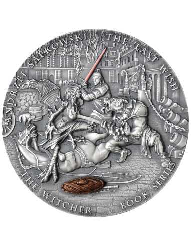 THE LAST WISH The Witcher 200G Silver Coin 15$ Niue 2025 - Coins & More - Niue
