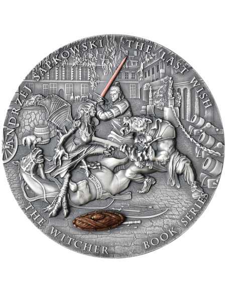 THE LAST WISH The Witcher 200G Silver Coin 15$ Niue 2025 - Coins & More - Niue