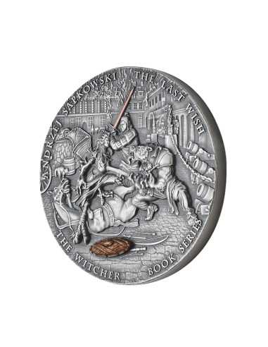 THE LAST WISH The Witcher 200G Silver Coin 15$ Niue 2025 - Coins & More - Niue