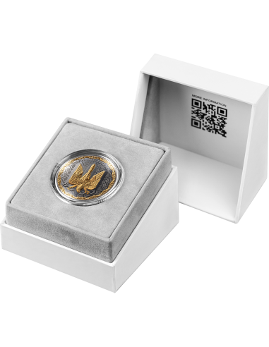 LAS ALAS DE LA LIBERTAD 1 Oz Silver Proof Coin 1000 Satoshi United Crypto States 2025 - Coins & More - Monedas por País