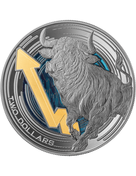 Rutenio Edición 1 Oz Moneda de Plata 2$ Niue 2025 - Coins & More - Niue