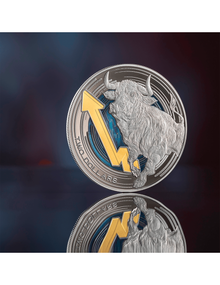 Rutenio Edición 1 Oz Moneda de Plata 2$ Niue 2025 - Coins & More - Niue