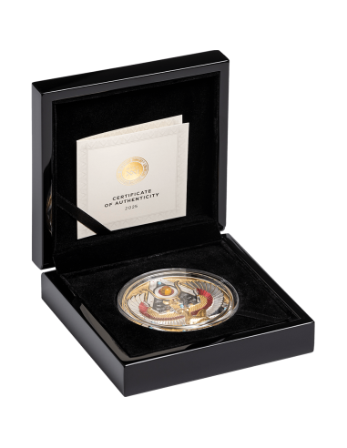 Moneta d'argento ISIS Gold Grandeur da 5 Oz 5000 Franchi Camerun 2025 - Coins & More - Niue