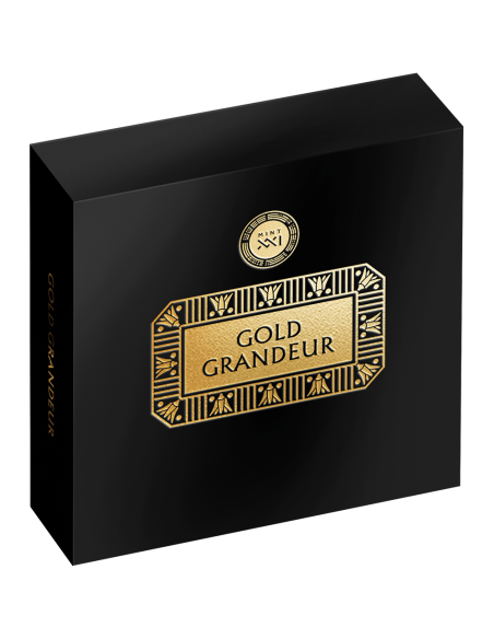 Moneta d'argento ISIS Gold Grandeur da 5 Oz 5000 Franchi Camerun 2025 - Coins & More - Niue