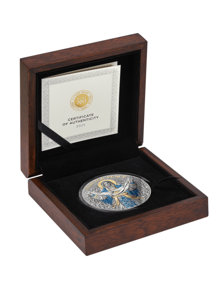 ORANS : LA PRIÈRE POUR LA PAIX Pièce de 5 Oz en argent 10$ Niue 2025 - Coins & More - Niue