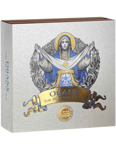 ORANS : LA PRIÈRE POUR LA PAIX Pièce de 5 Oz en argent 10$ Niue 2025 - Coins & More - Niue