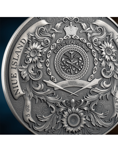 ORANS : LA PRIÈRE POUR LA PAIX Pièce de 5 Oz en argent 10$ Niue 2025 - Coins & More - Niue