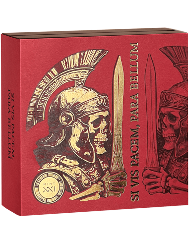 SI VIS PACEM PARA BELLUM 2 Oz Silver Coin 2000 Francs Cameroon 2025 - Coins & More - Cameroon