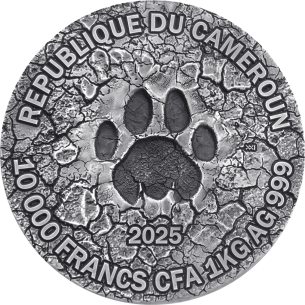 THE GRAND HUNTING Circle of Life 1 Kg Silver Coin 10000 Francs Cameroon 2025 - Coins & More - Cameroon 2