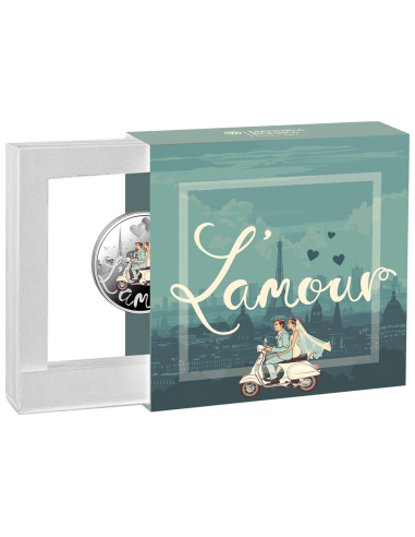 L'AMOUR WEDDING COIN Silbermünze 500 Francs CFA Kamerun 2025 - Coins & More - Kamerun