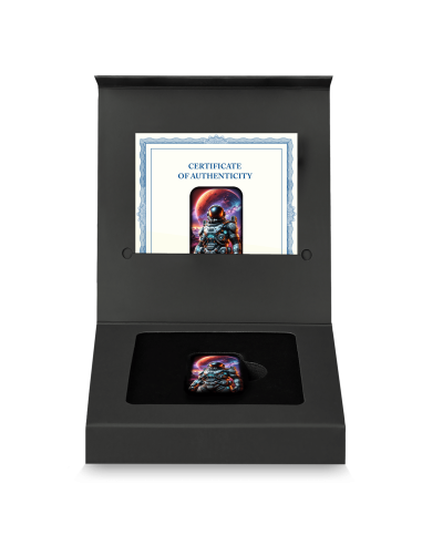 THE ASTRONAUT Premium Silber Gussbarren 2 Oz Silber - Coins & More - Silber