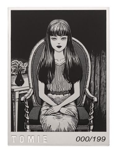 TOMIE Junji Ito Collection Moneda de Plata de 5 Oz 5000 Francos Camerún 2024 - Coins & More - Camerún