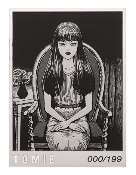 TOMIE Junji Ito Collection Moneda de Plata de 5 Oz 5000 Francos Camerún 2024 - Coins & More - Camerún