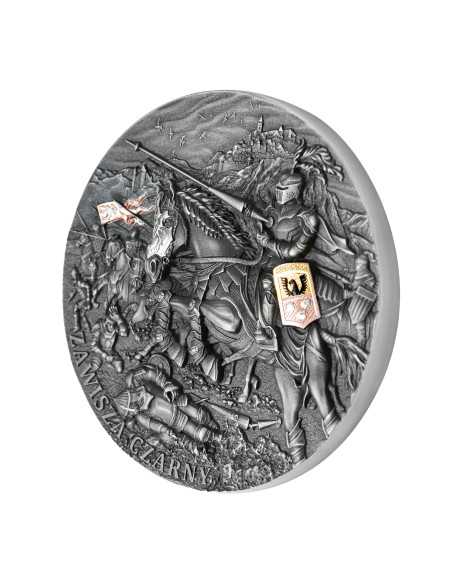 ZAWISZA EL NEGRO 200g Moneda de Plata 5000 Francos Camerún 2024 - Coins & More - Camerún