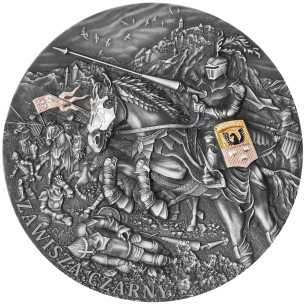 ZAWISZA IL NERO Moneta d'argento da 200 g 5000 franchi Camerun 2024 - Coins & More - Camerun