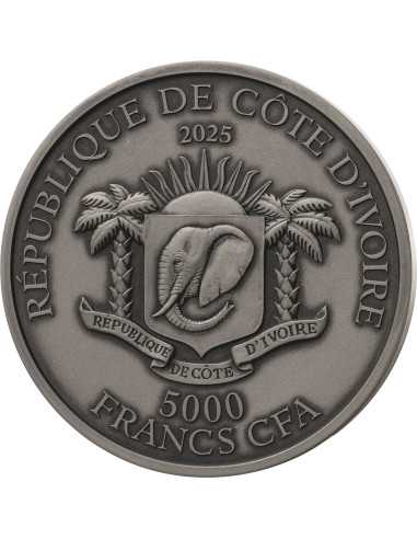 PHOENIX Edition Signature Set 2 x 5 Oz Moneda de Plata 5000 Francos Costa de Marfil 2025 - Coins & More - Costa de Marfil