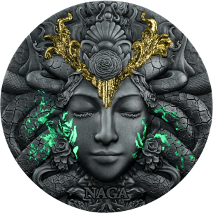 NAGA 2 Oz Silver Coin 2000 Francs Cameroon 2025 - Coins & More - Cameroun