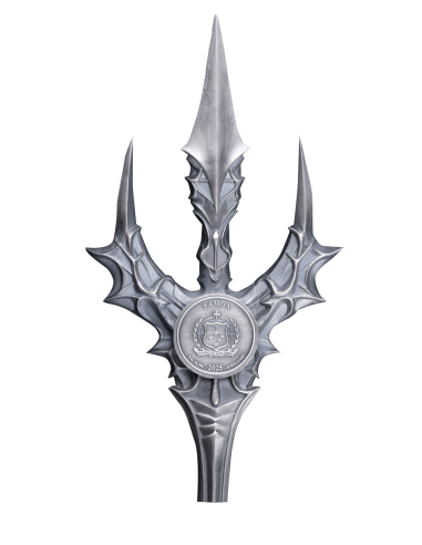 TRIDENTE DI NETTUNO Moneta d'argento 3D da 5 Oz 10$ Samoa 2025 - Coins & More - Samoa