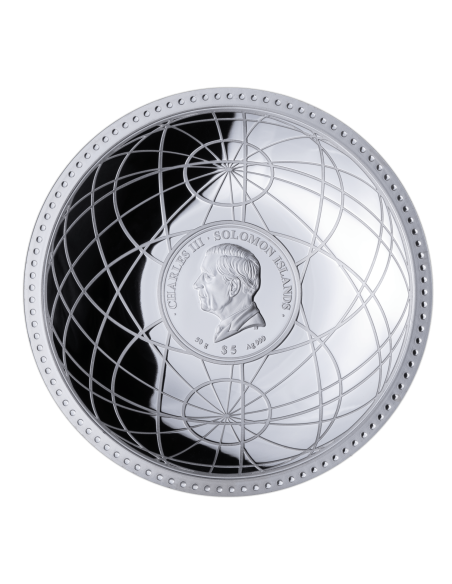 I GIGANTI DEL BULLIONE Moneta d'argento da 50g 5$ Isole Salomone 2025 - Coins & More - Isole Salomone