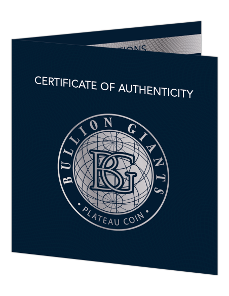 THE BULLION GIANTS 50g Silver Coin 5$ Solomon Islands 2025 - Coins & More - Solomon Islands