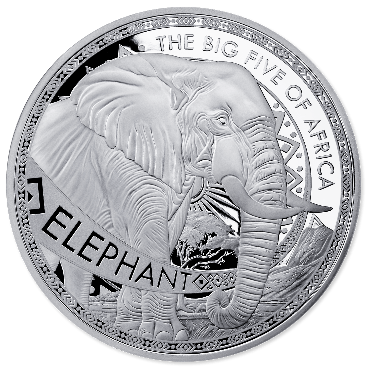 THE BIG FIVE OF AFRICA 5 x 1 Oz Silver Coin 25 Francs Burundi 2025