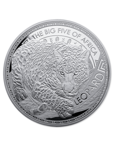 THE BIG FIVE OF AFRICA 5 x 1 Oz Moneta d'Argento 25 Franchi Burundi 2025 - Coins & More - Burundi
