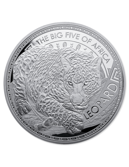 THE BIG FIVE OF AFRICA 5 x 1 Oz Moneta d'Argento 25 Franchi Burundi 2025 - Coins & More - Burundi