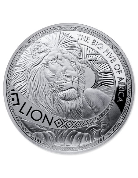 LES CINQ GRANDS D'AFRIQUE 5 x 1 Oz Pièce d'argent 25 Francs Burundi 2025 - Coins & More - Burundi